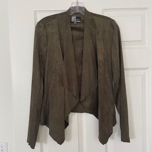 KUT green suede jacket